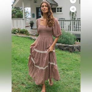 Neuflora Laurawood Dress - Dusty Rose